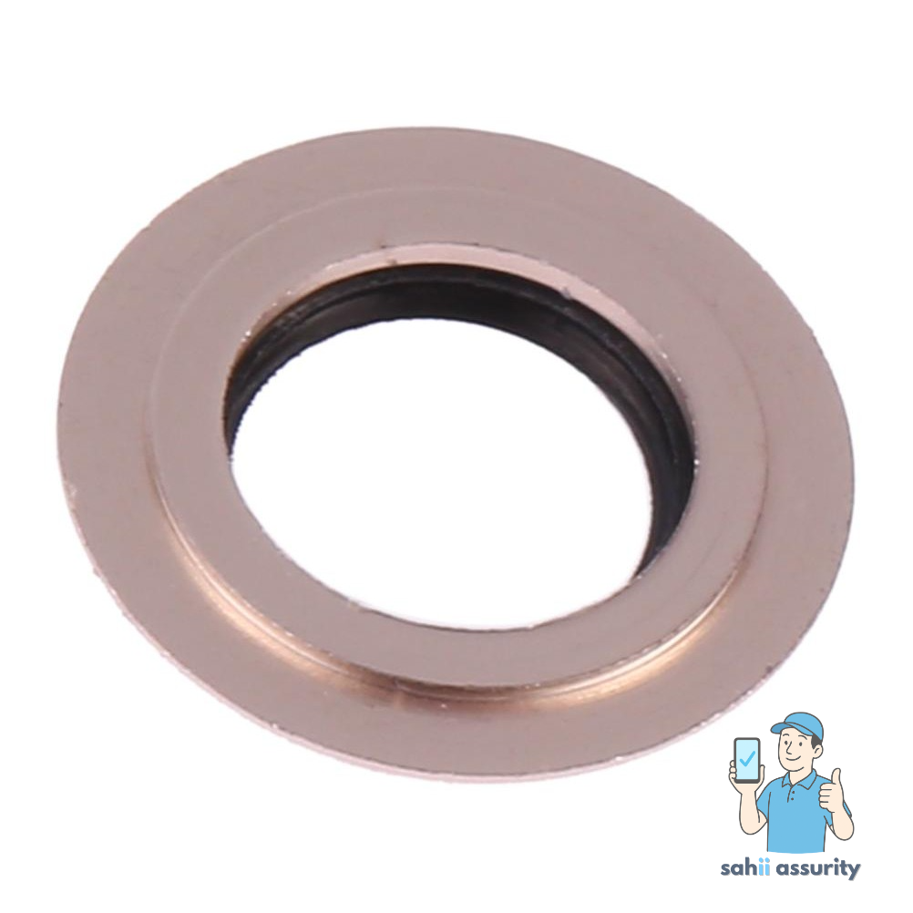 Camera Lens Glass with Frame for Vivo Y71 Gold thumbnail